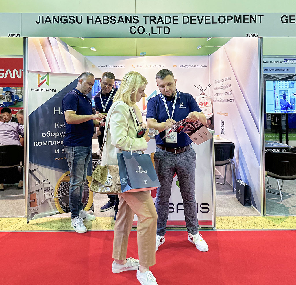 Habsans Pavilion at the Wire-russia 2023 exhibition