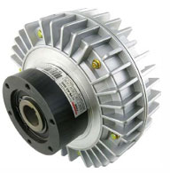 YS-A1 series semi-shaft magnetic powder clutch with hollow shaft and rotating housing